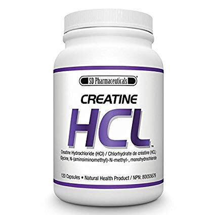 Creatine HCL - 120caps - SD Pharmaceuticals - Health & Body Nutrition 
