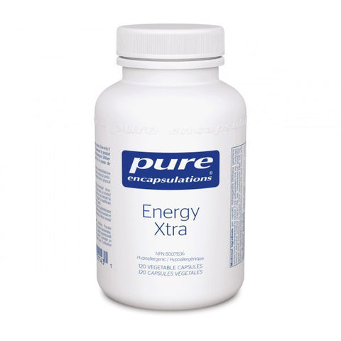 Energy Xtra - 120vcaps - Pure Encapsulations - Health & Body Nutrition 