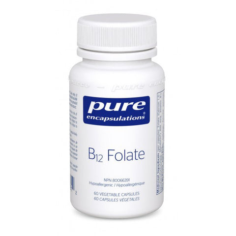 B12 Folate - 60vcaps - Pure Encapsulations - Health & Body Nutrition 