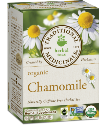 Organic Chamomile Tea - 20bags - Traditional Medicinals - Health & Body Nutrition 