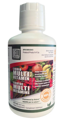 Liquid Multivitamin - 473ml - Bell - Health & Body Nutrition 