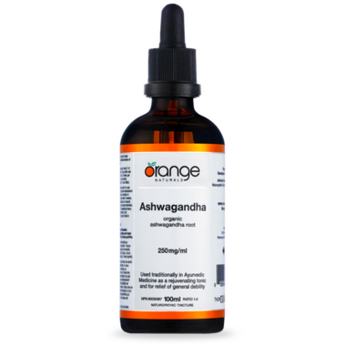 Ashwagandha - 250mg - 100ml - Orange Naturals - Health & Body Nutrition 