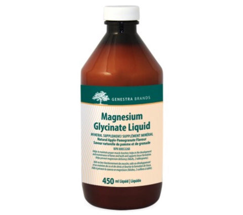 Magnesium Glycinate Liquid - 450ml - Genestra - Health & Body Nutrition 