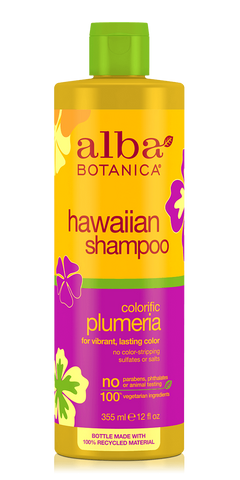 Natural Hawaiian Shampoo - 355ml - Alba Botanica - Health & Body Nutrition 