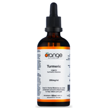 Turmeric - 200mg - 100ml - Orange Naturals - Health & Body Nutrition 