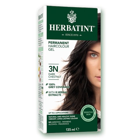 Herbatint Colour - 3N Dark Chestnut - 135mL - A.Vogel - Health & Body Nutrition 