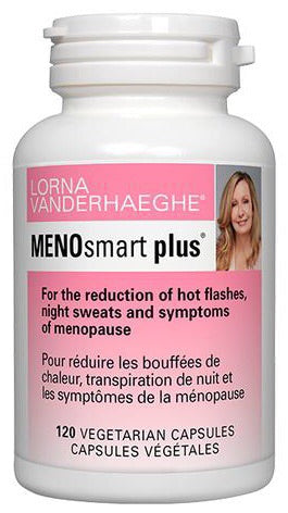 MENOsmart Plus - 120vcaps - Lorna Vanderhaeghe - Health & Body Nutrition 