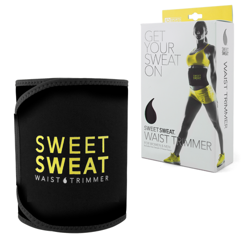 Sweet Sweat Waist Trimmer - Yellow - Size M - Health & Body Nutrition 