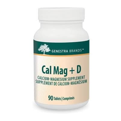Cal Mag + D - 90tabs - Genestra - Health & Body Nutrition 