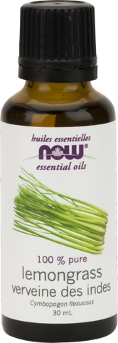 Lemongrass Essential Oil - 30ml - Now - Health & Body Nutrition 