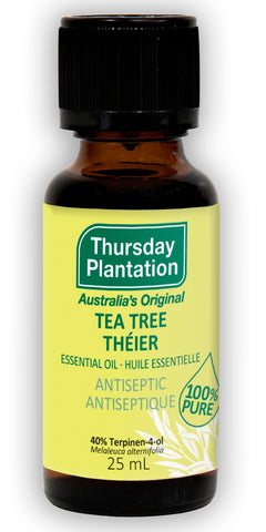 Tea Tree Essential Oil - 25ml - Thursday Plantation - Health & Body Nutrition 