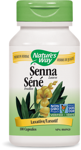 Senna Leaves 450mg - 100caps - Nature’s Way - Health & Body Nutrition 