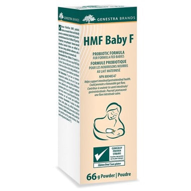 HMF Baby F Probiotic Formula for Formula Fed Babies - 66g - Genestra - Health & Body Nutrition 