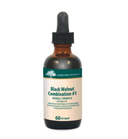 Black Walnut Combination #1 - 60ml - Genestra - Health & Body Nutrition 