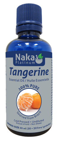 Tangerine Essential Oil - 50ml - Naka - Health & Body Nutrition 