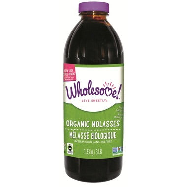 Fair Trade Organic Molasses - 3lb - Wholesome Sweeteners - Health & Body Nutrition 