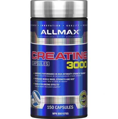Creatine Capsules 3000 - 150caps - Allmax - Health & Body Nutrition 