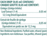 Ginkgo Tincture - 60ml - Genestra - Health & Body Nutrition 