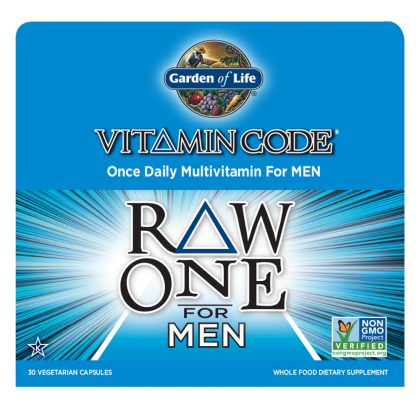 Raw One For Men - 75vcaps - Garden Of Life - Health & Body Nutrition 