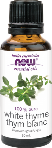 White Thyme Essential Oil - 30ml - Now - Health & Body Nutrition 