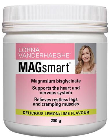 MAGsmart - 200g - Lemon Lime - Lorna Vanderhaeghe - Health & Body Nutrition 