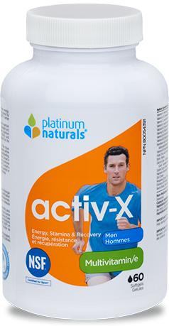 Activ-X Men - 60gels - Platinum Naturals - Health & Body Nutrition 