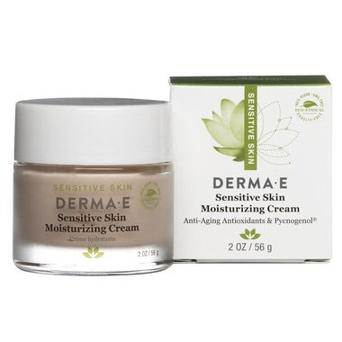 Sensitive Skin Moisturizing Cream With Pycnogenol - 56g - Derma E - Health & Body Nutrition 
