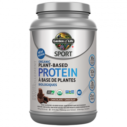 Organic Plant Based Protein - 840g - Garden Of Life Sport - Health & Body Nutrition 