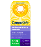 Ultimate Flora Ultra Potent 100billion - 30 vcaps - Renew Life - Health & Body Nutrition 