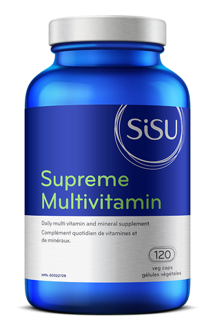 Supreme Multivitamin - 120vcaps - Sisu - Health & Body Nutrition 