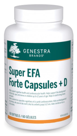 Super EFA Forte + Vit D - 60gels - Genestra - Health & Body Nutrition 