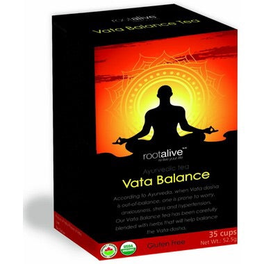 Vata Balance Tea - 35cups - Rootalive - Health & Body Nutrition 