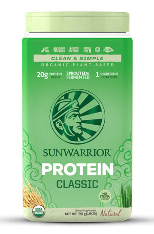 Classic Protein - Natural - 750g - Sunwarrior - Health & Body Nutrition 