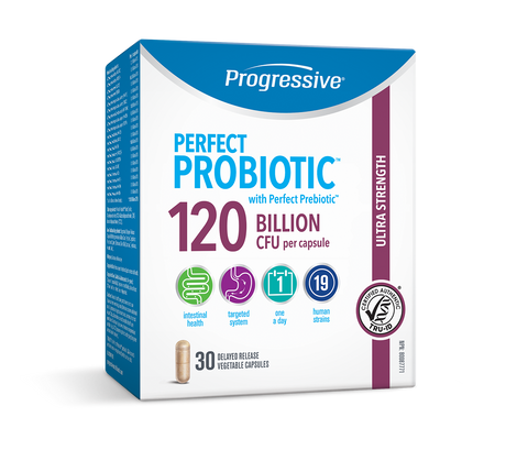 Perfect Probiotic 120 Billion - 30vcaps - Progressive - Health & Body Nutrition 