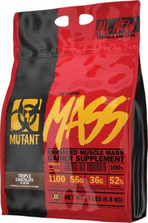 Muscle Mass Gainer - 15lbs - Mutant - Health & Body Nutrition 