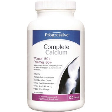 Complete Calcium Women 50+ - 120caps - Progressive - Health & Body Nutrition 