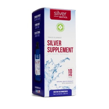 Silver Supplement 10ppm - 237ml - Silver Biotics - Health & Body Nutrition 