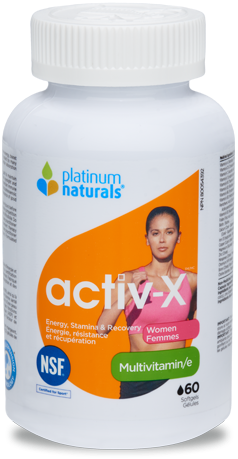 Activ-X Women - 60 softgels - Platinum Naturals - Health & Body Nutrition 