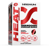 Heat Accelerated - 120caps + Free After Burner 72caps -Magnum Nutraceuticals - Health & Body Nutrition 