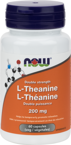 L-Theanine - 200mg - 60vcaps - Now - Health & Body Nutrition 