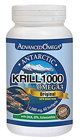 Krill Oil 1000mg Advanced Omega 60 softgels