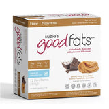 Suzie’s Good Fats - Peanut Butter Chocolatey - Box of 12 Bars - Health & Body Nutrition 