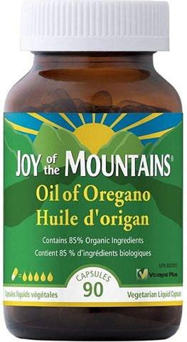 Oil of Oregano - Joy of the Mountain - 90caps - Health & Body Nutrition 