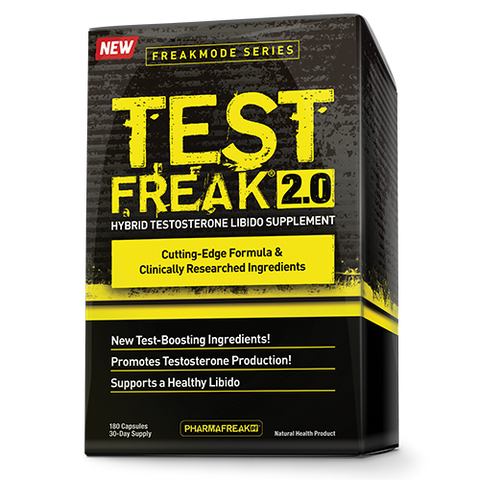 Test Freak 2.0 - 180caps -PharmaFreak - Health & Body Nutrition 