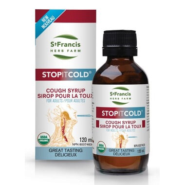 Stop It Cold Cough Syrup - 120ml - St. Francis Herb Farm - Health & Body Nutrition 