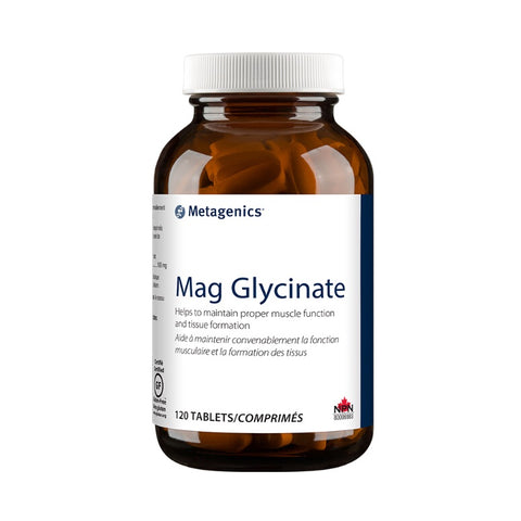 Mag Glycinate - 120tabs - Metagenics - Health & Body Nutrition 