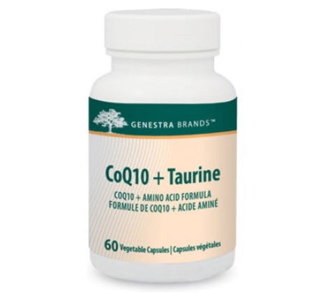 CoQ10 + Taurine - 60vcaps - Genestra - Health & Body Nutrition 