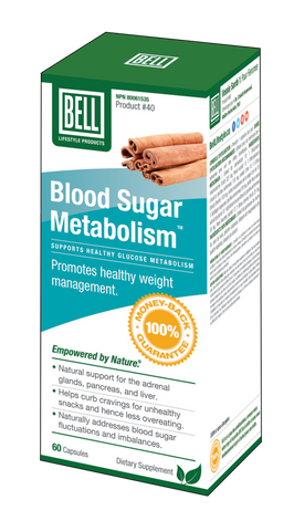 Blood Sugar Metabolism - 60vcaps - Bell - Health & Body Nutrition 