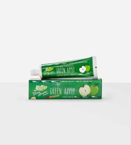 Natural Toothpaste - Green Apple - 75ml - Green Beaver - Health & Body Nutrition 