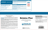 Betaine Plus - 250vcaps - Douglas Labratories - Health & Body Nutrition 